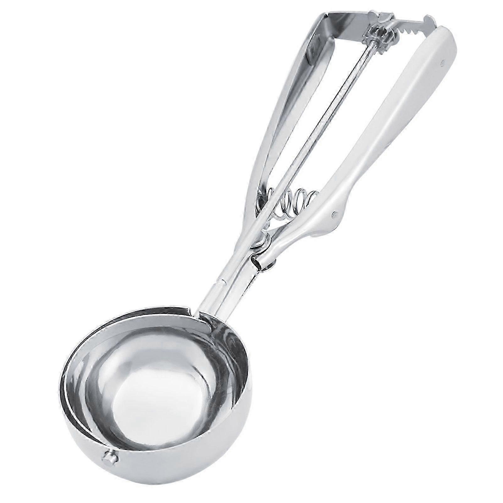 Stainless Steel Ice Cream Scoop Cookie Scoop Ice Cream Scoop Trigger(6cm Diameter)