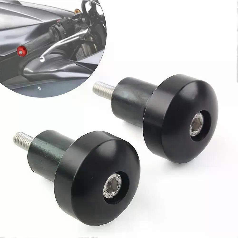 1 Pair Motorcycle Aluminum Handlebar Grips With Slider Tip For YZF-R1 Yamaha YZFR1
