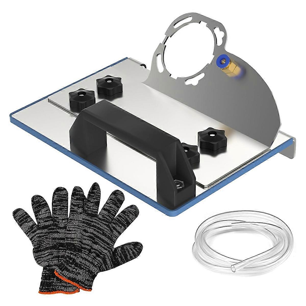 Angle Grinder Stand for Tile 45 Grinder Chamfering Tool,Angle Grinder Tool for 100-Type Angle Cutting Ceramic Stone