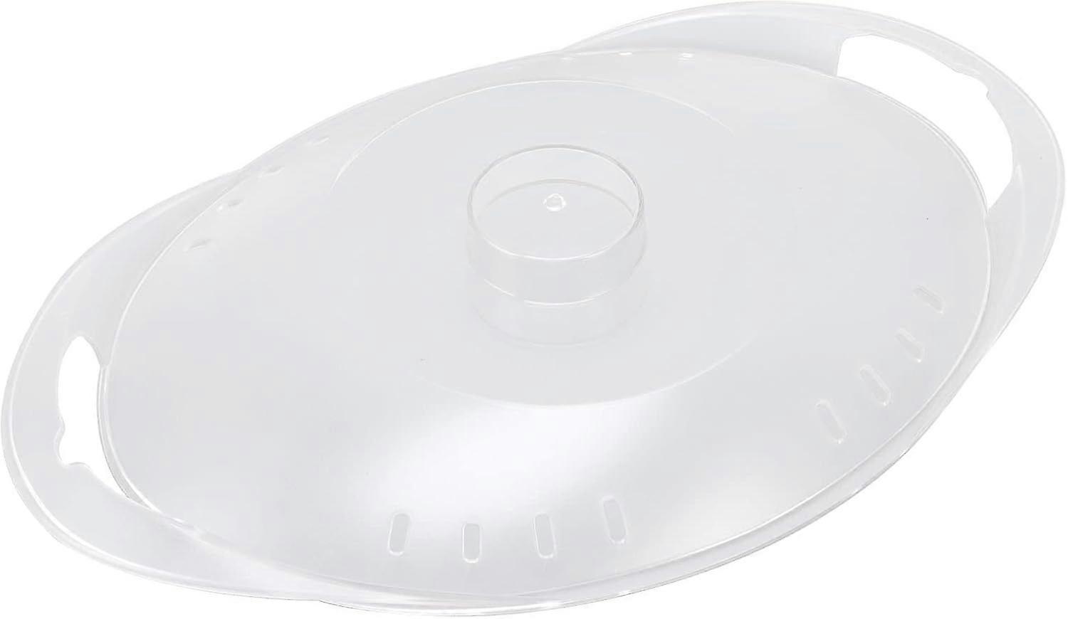 Safe to Use Lid for Steamer Pan, Heat Resistant, Convenient to Wash, Keep Warm, Accessory Compatible with Thermomix TM6 TM5 TM31