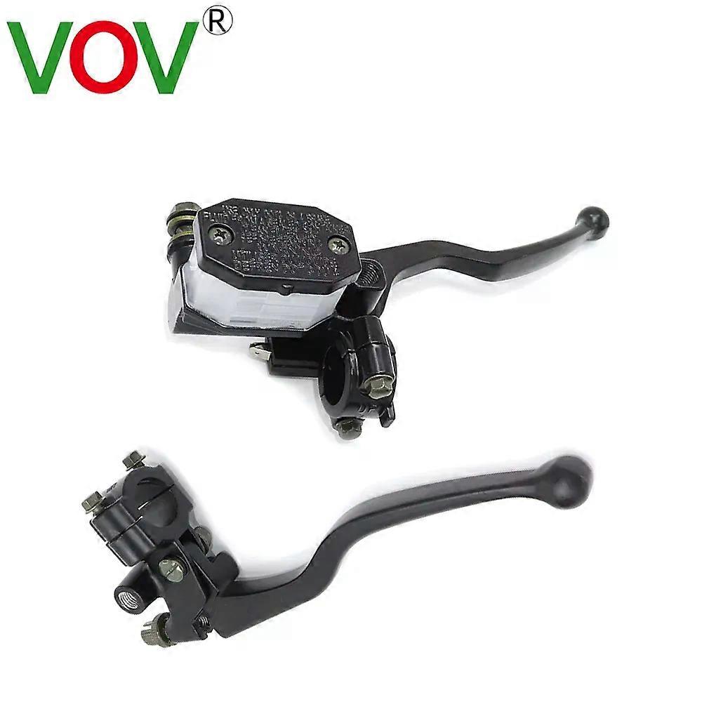 GN125 Motorcycle Hydraulic Brake Handle CG125 Clutch Lever Pit Bike Moped Right Master Cylinder Pump compatible for KTM Suzuki Yamaha DDRR