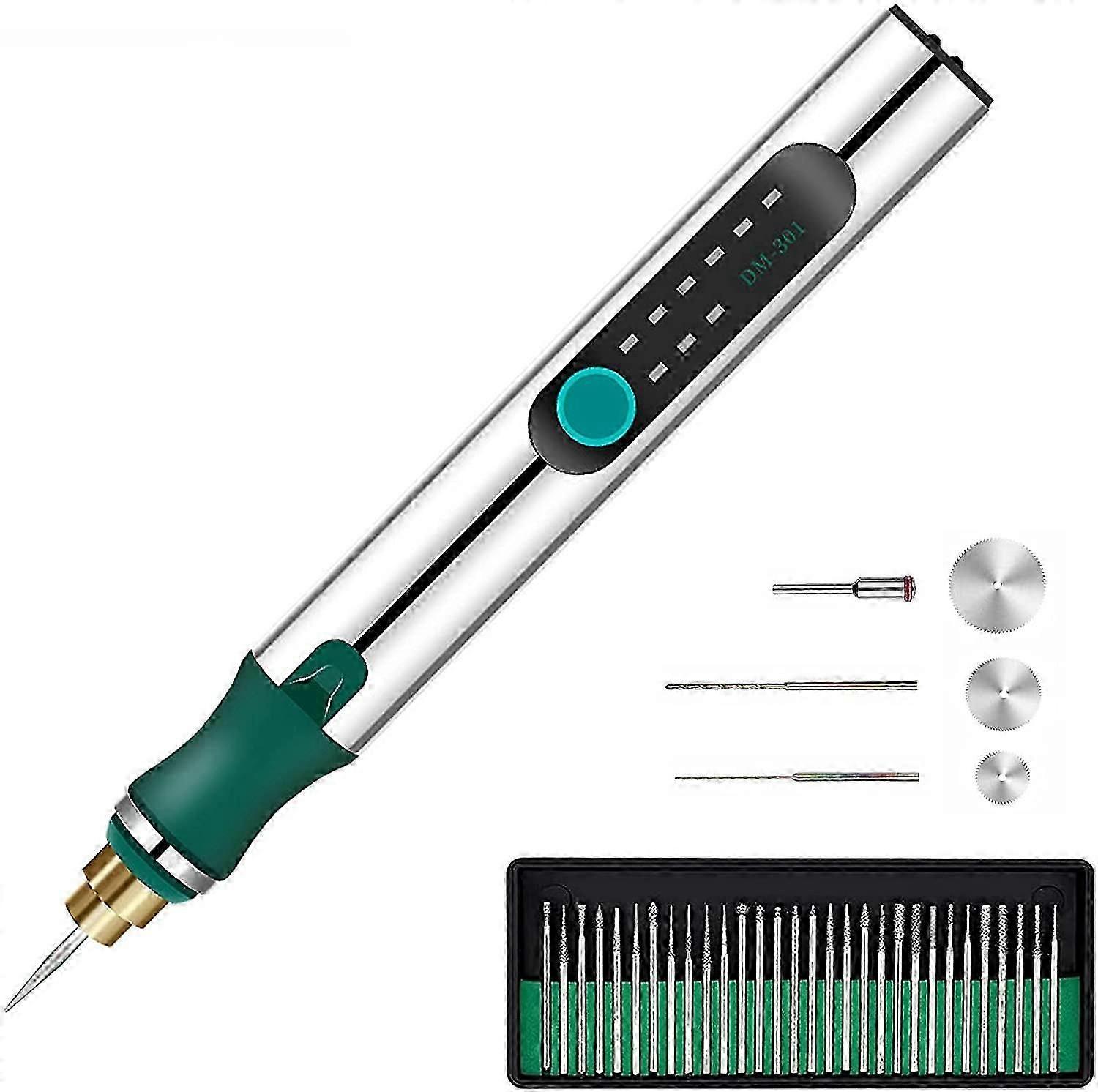 USB rechargeable mini engraving pen, engraving tool kit