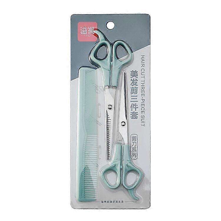 Hair Cutting Scissors Kit Bangs Cut Flat Cut Comb Hairdressing Set