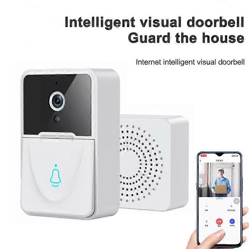 Smart Wireless WiFi Video Doorbell Phone Camera Door Bell Ring Intercom Security