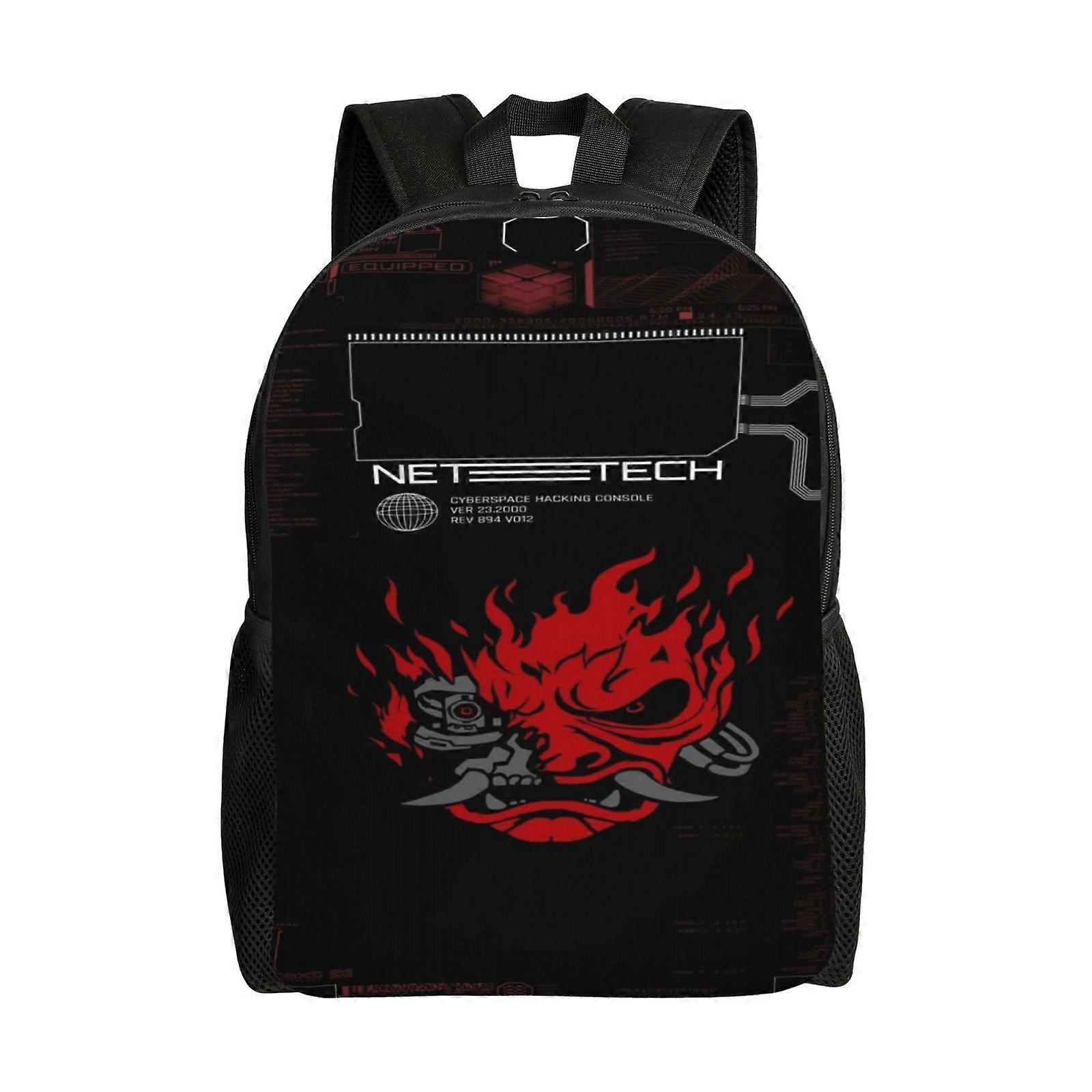 حقيبة ظهر 1655HF Cyberpunk Edgerunners حقائب ظهر غير رسمية حقائب يومية طباعة حقيبة كتب الطالب حقيبة ظهر حقيبة ظهر حقيبة مدرسية خفيفة الوزن 1655XQ