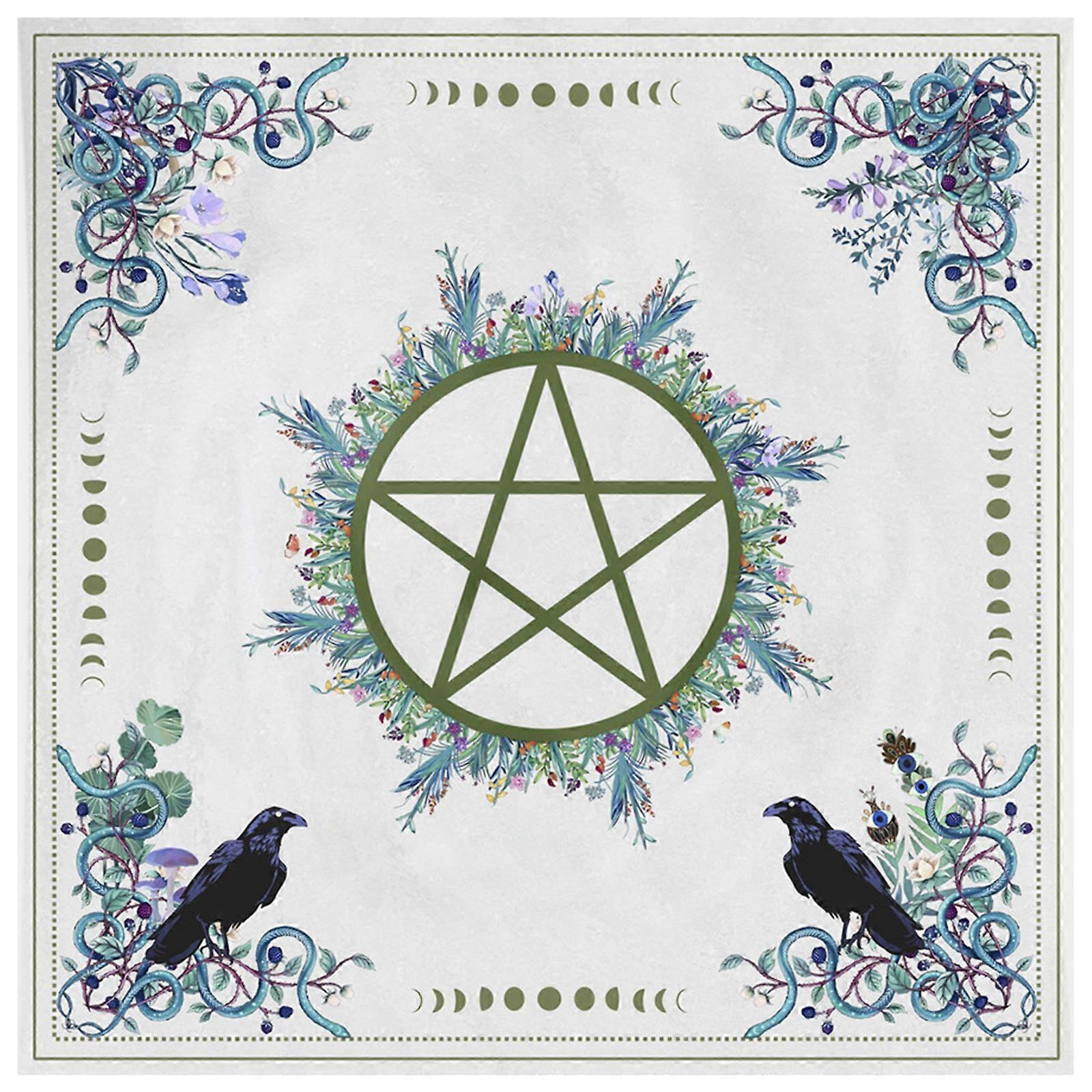 Large Tarot Card Cloth in Plush Dutch Velvet for Divination
