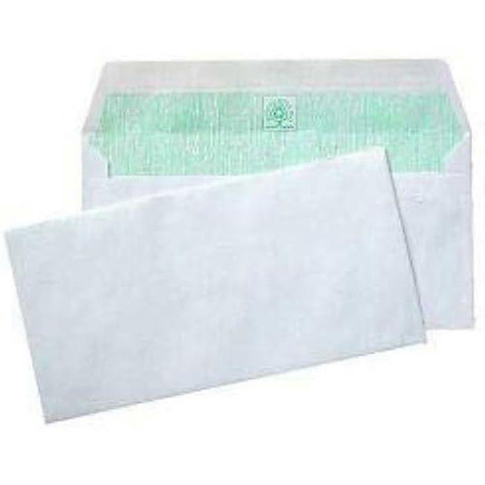 Recycled envelopes - MSA - Sam - 250 pieces - 90 g/m² - White without window