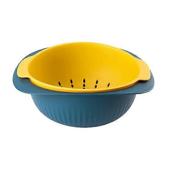 Separation Design Washing Strainer Bowl Quick Drainage PP Smooth Surface Vegetable Colander