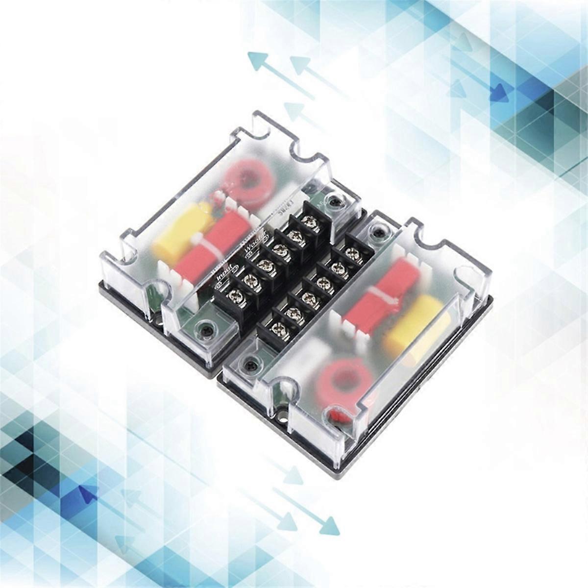 200W Speaker 2 Way Audios Frequency Divider Loudspeaker Crossover Filters for Speakers 200W Crossover Filter