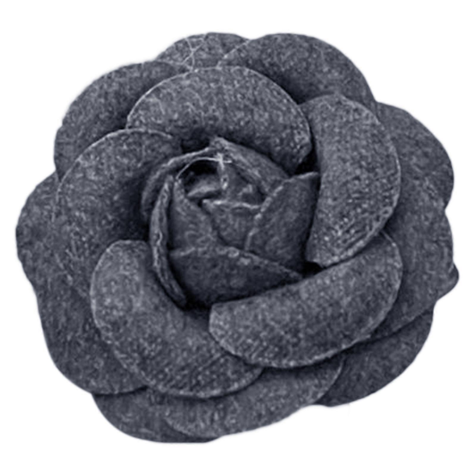 Français Vintage élégant épinglette Collection Badges pour chapeaux Vêtements Broches florales Cadeaux Sélectionner Boutique Collection Gris