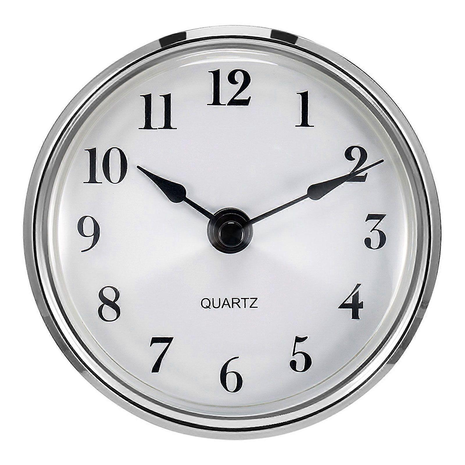 Classic Clock Craft Insert Clocks Movement Quartz Diameter 80mm Number