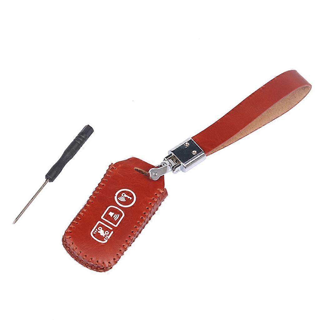 3-color Motorcycle Accessories Leather for PCX150/125 Protective for Key Remote