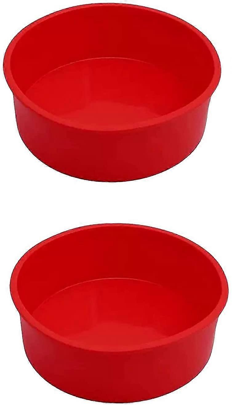 2 pcs Non-Stick Quick Release Molds Cake for Cheesecake 6 Inch