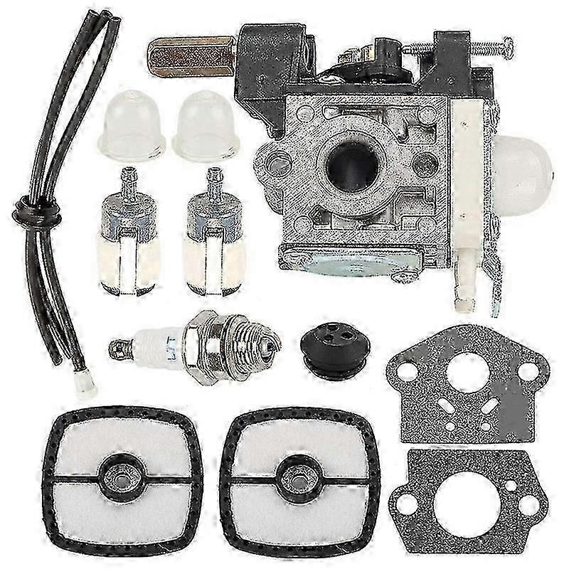 Carburetor for Echo SRM-230 SRM-231 GT-200R SRM-210 SRM-230S SRM-230U Weed Eater Trimmer with Air Filter Tune Up Kit -A6