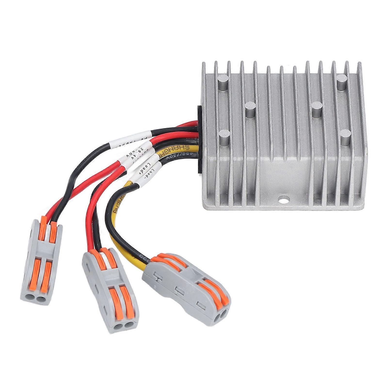 20A 300W MPPT وحدة تحكم الشحن بالطاقة الشمسية باك متزامن المعدل شاحن البطارية الكهروضوئية 24 ساعة إخراج الحمل 29.4 فولت عادة مفتوحة 