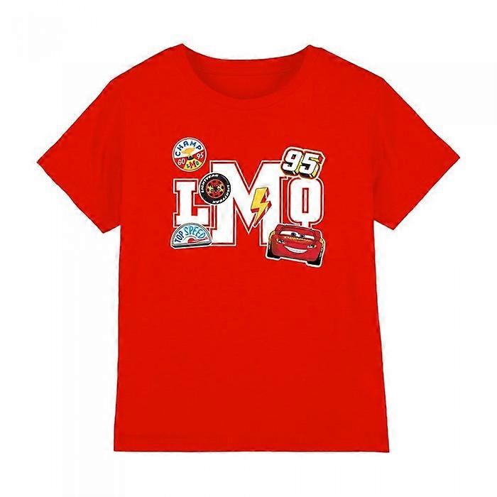 Biler Barn/Barn LMQ Lightning McQueen T-skjorte