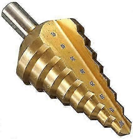 HSS step drill bit holder 10-45 mm