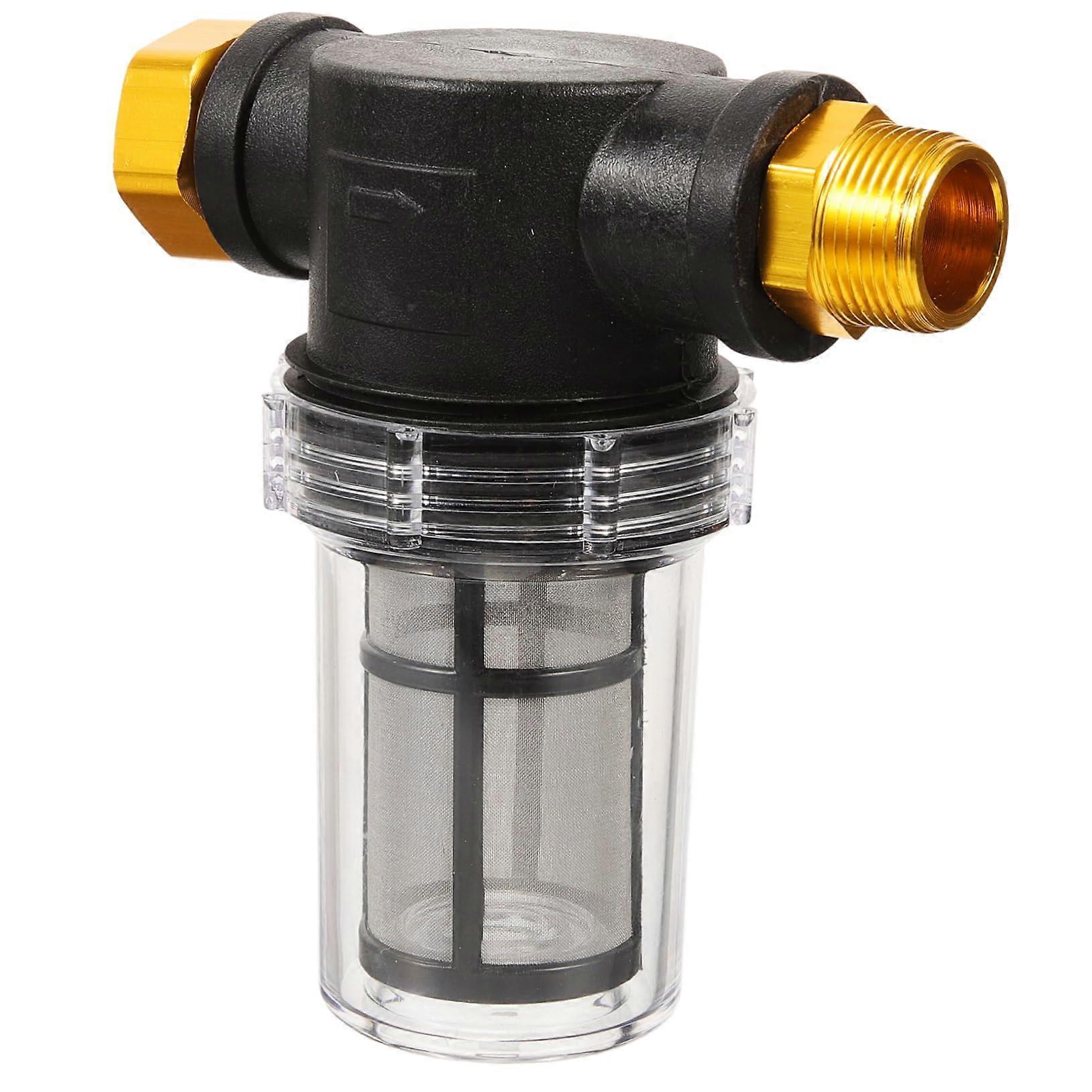 Garden Nozzle Filter For Pressure Washer Hose, Sediment Filter For Clean Water, Portable Filter Attachment