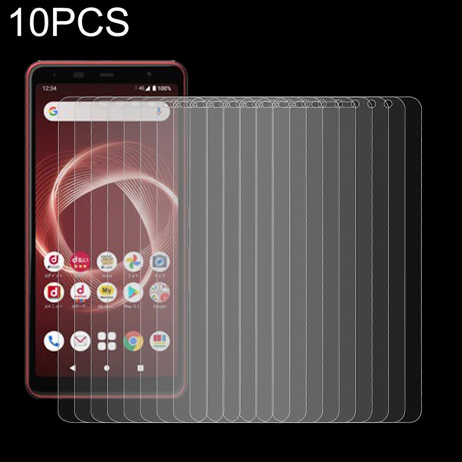 10 PCS 0.26mm 9H 2.5D Tempered Glass Film For Fujitsu Arrows Be4 Plus For Fujitsu Arrows Be4 Plus (10 PCS)