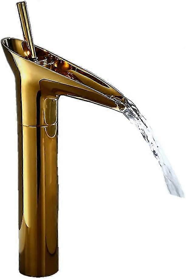 すべての銅製キッチンアンティーク蛇口ワイングラススタイルシングルホールベイスン蛇口アートベイスン 360 度回転可能なカウンターベイスン