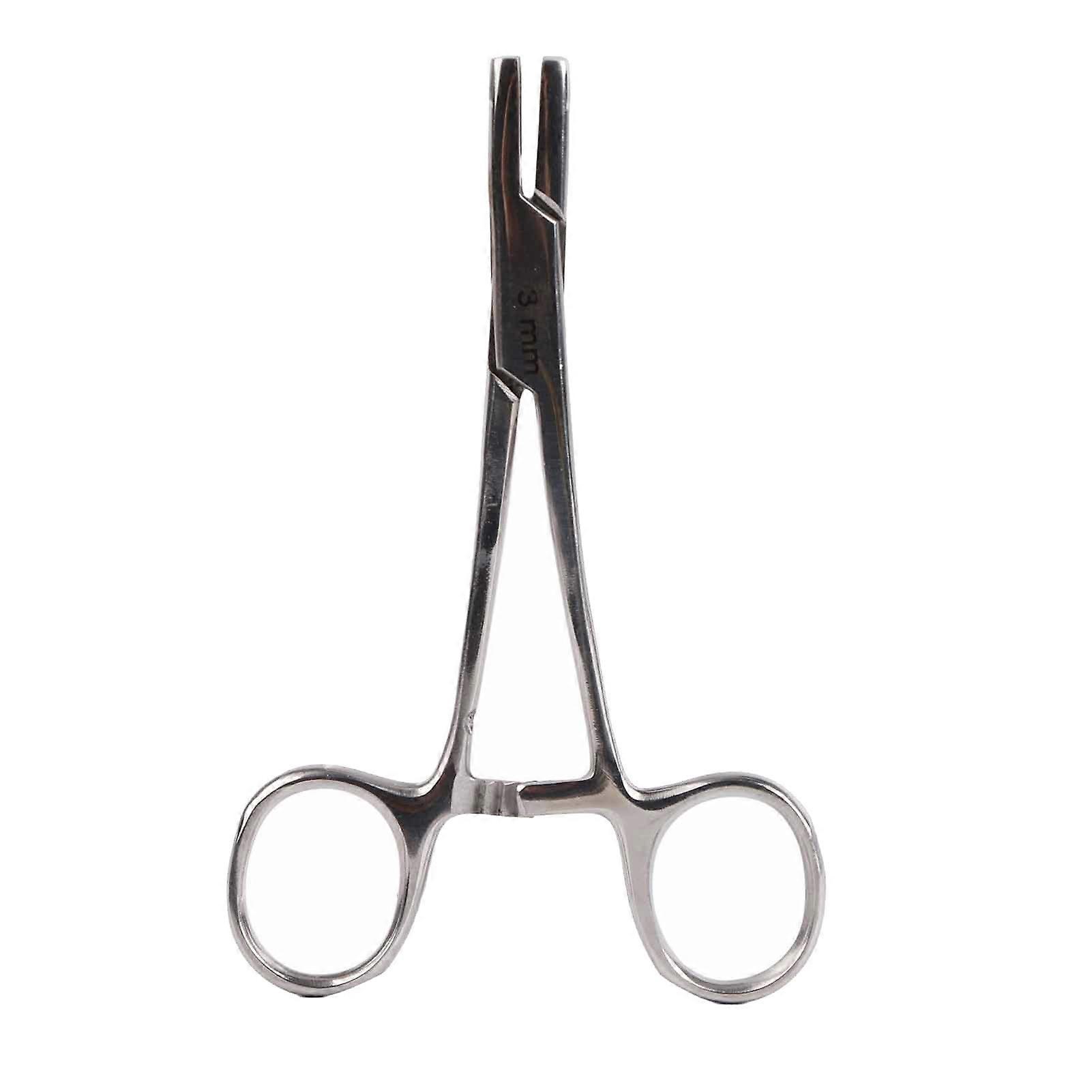 Stainless Steel Piercing Pliers for Navel, Nose, Ears, 3mm