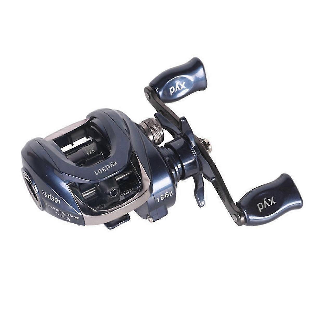 Fishing Reel 7.2:1 Gear Ratio Brake System Baitcasting Reel Left