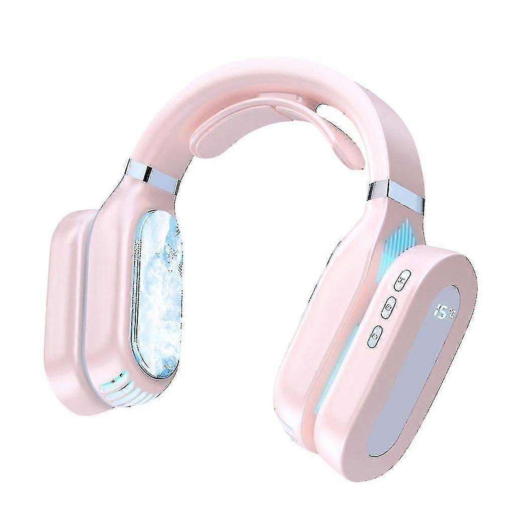 Portatile Appeso Collo Ventilatore Raffreddamento Riscaldatore Riscaldamento Condizionatore D'aria Indossabile Neckband Leafless Usb Rech