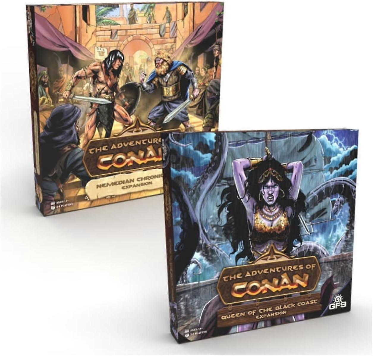 The Adventures of Conan Queen Of The Black Coast & Nemedian Chronices Expansion