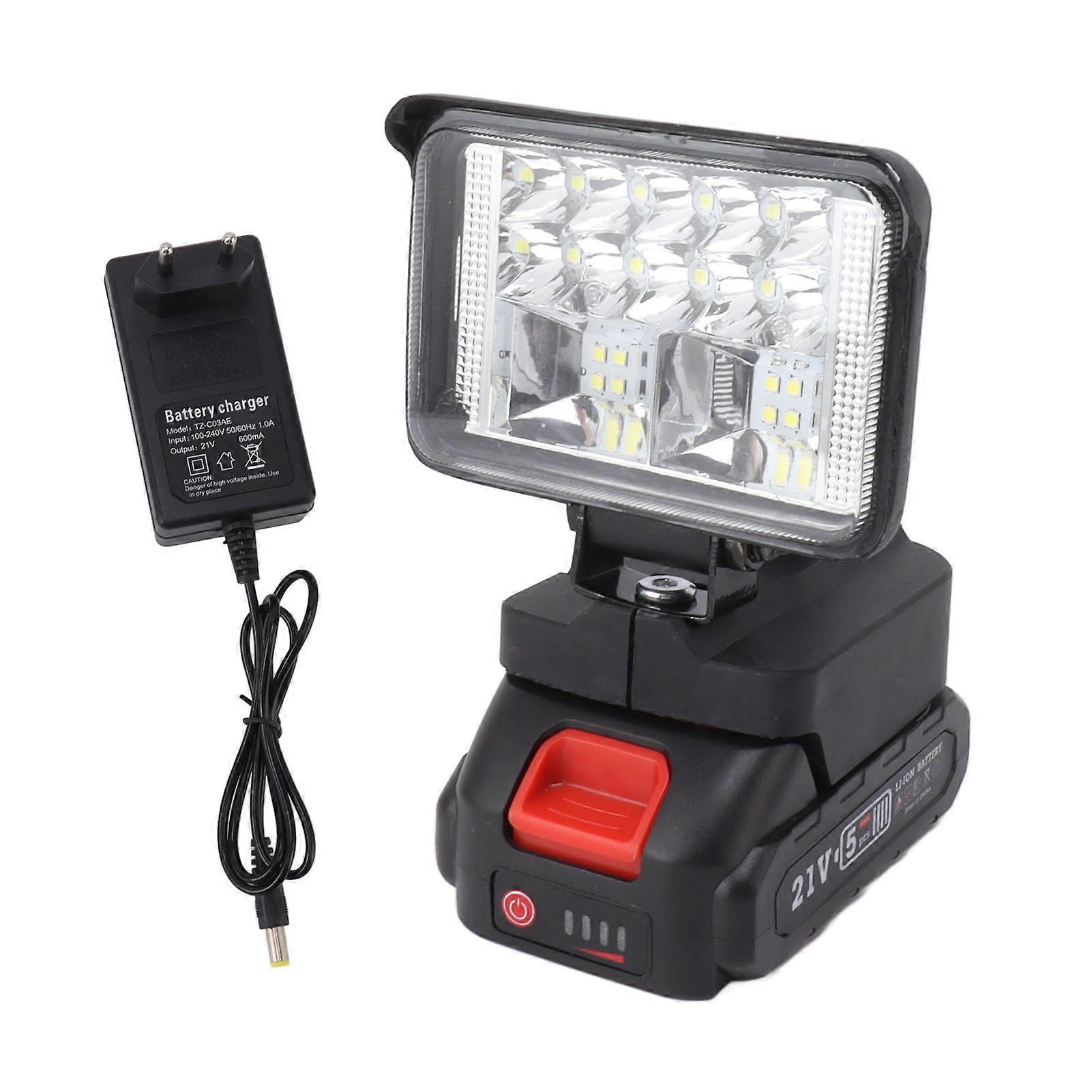 LED Work Super Bright Wide Range MT Interface Rotating Lamp Head 1500mAh Outdoor LED Flood Light
