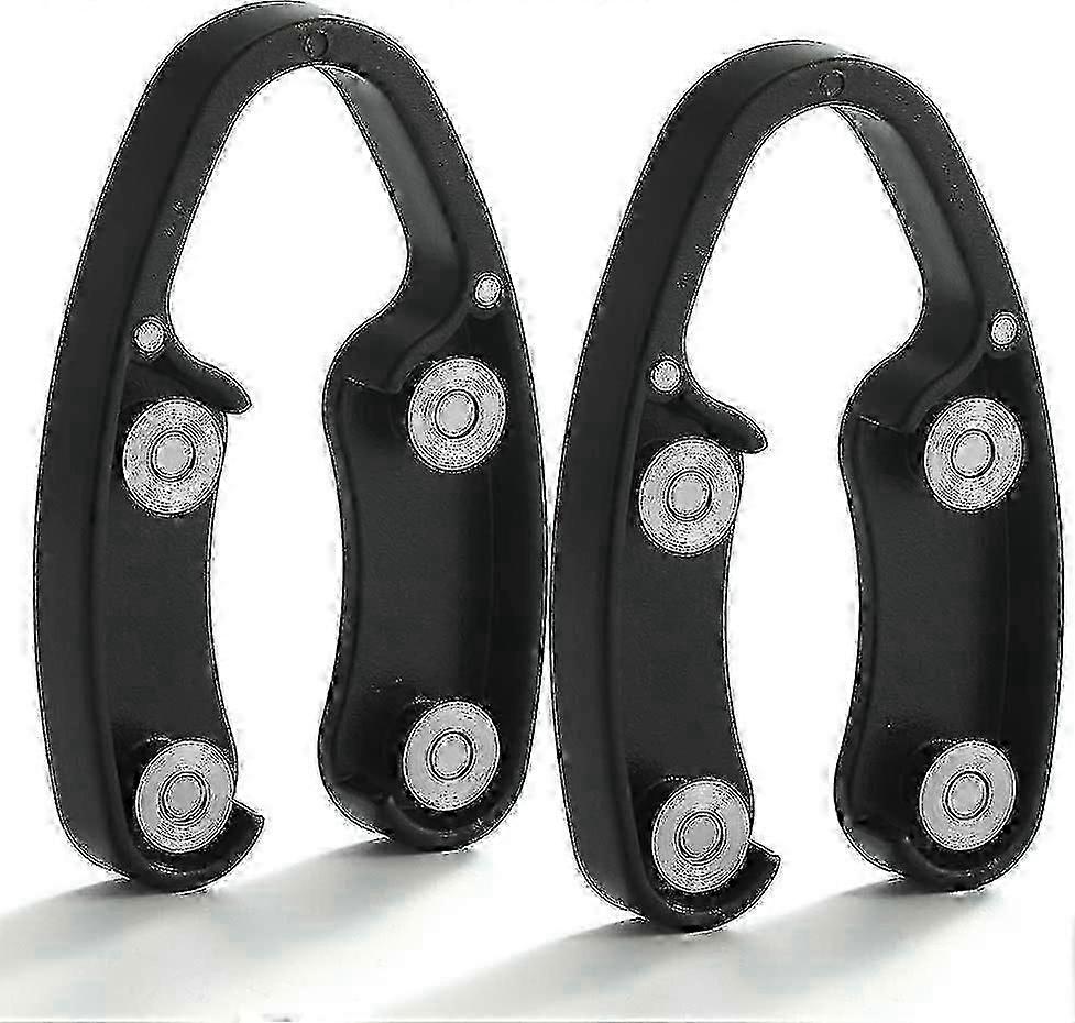 סט פותחן חותך נייר כסף יין - 2 יחידות מתנה שחורה לאוהבי יין