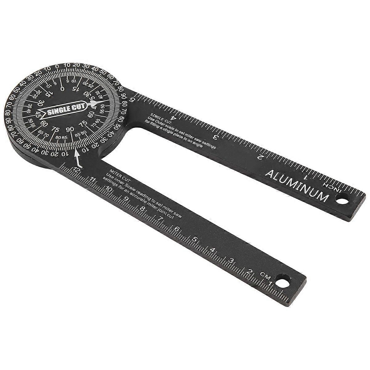 360 Degree Miter Saw Protractor Digital Protractor Ruler Inclinometer