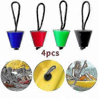 4pcs Rubber Bungs Drain Holes Plugs Universal Kayak Canoe Boat Scupper Stopper