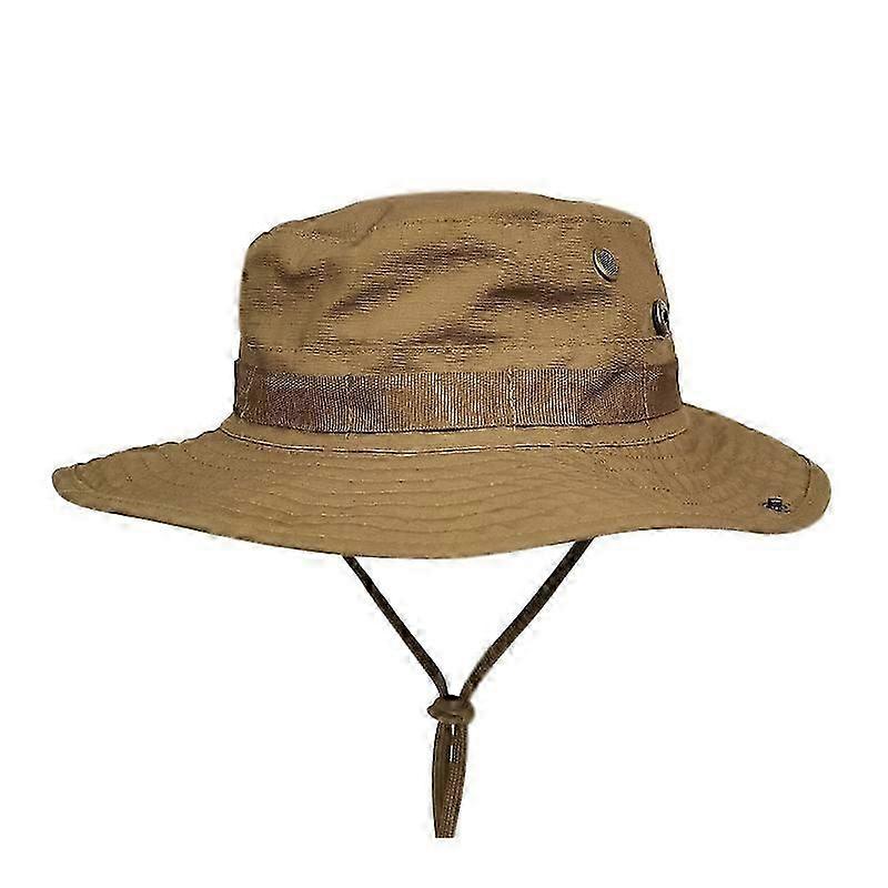 التمويه Boonie قبعة التكتيكية واسعة حافة الرجال النساء قبعة الشمس في الهواء الطلق المشي لمسافات طويلة صيد الأسماك قبعات رياضية قابلة للطي قبعة لينة