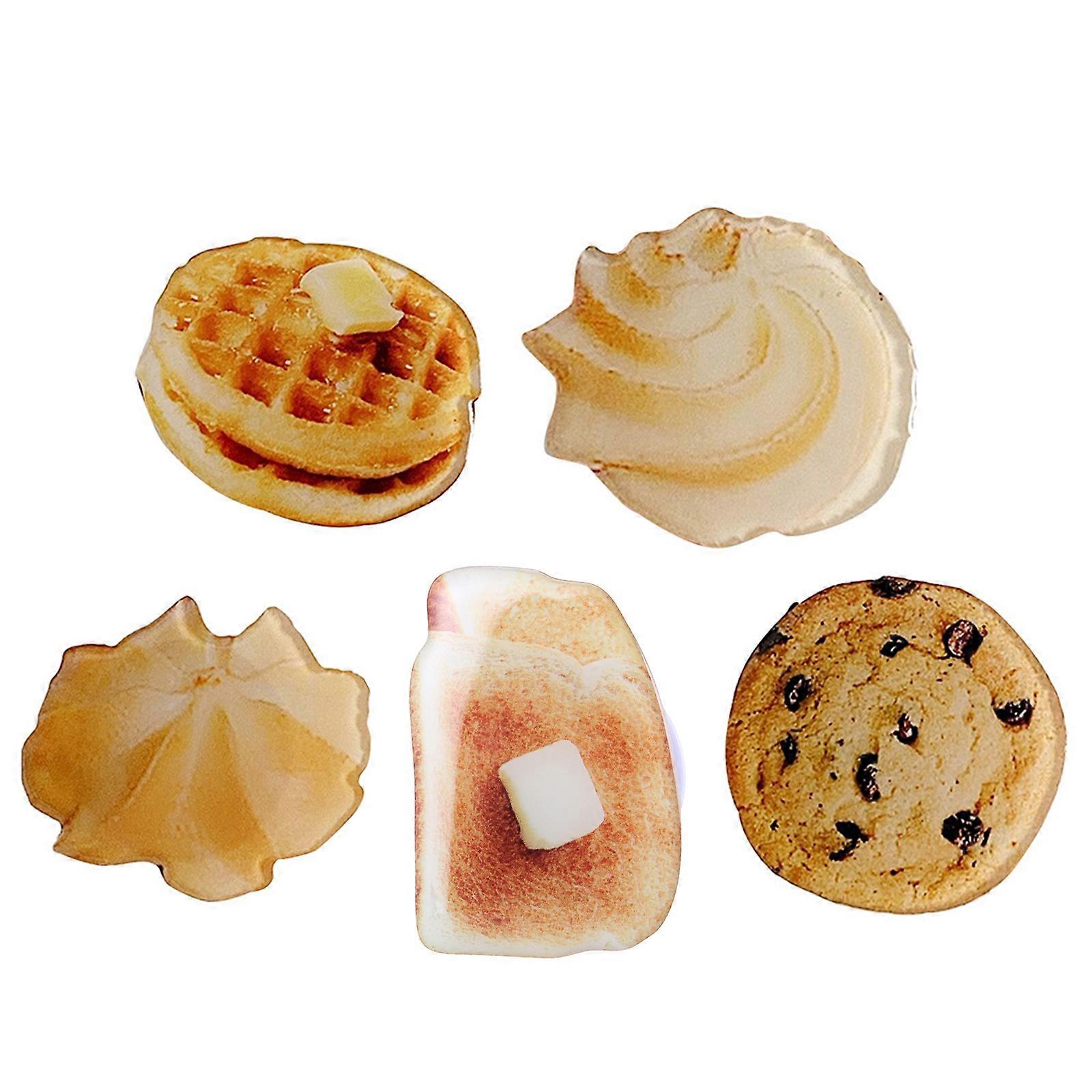 Plastic Simulation Bread Holder Cookie Cookie Mobile Phone Tablet Suitable for Foldable Holder Mobile Phone Holder