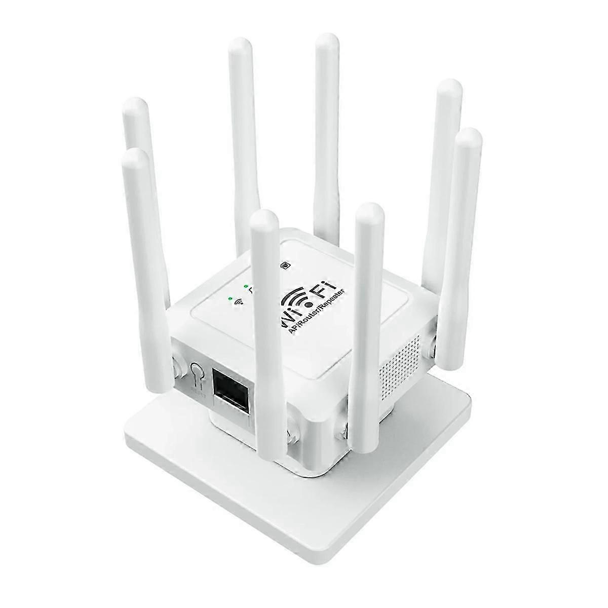 New 8-Antenna Wifi Wireless Repeater 300Mbps Booster Extender Extender Wireless Rou