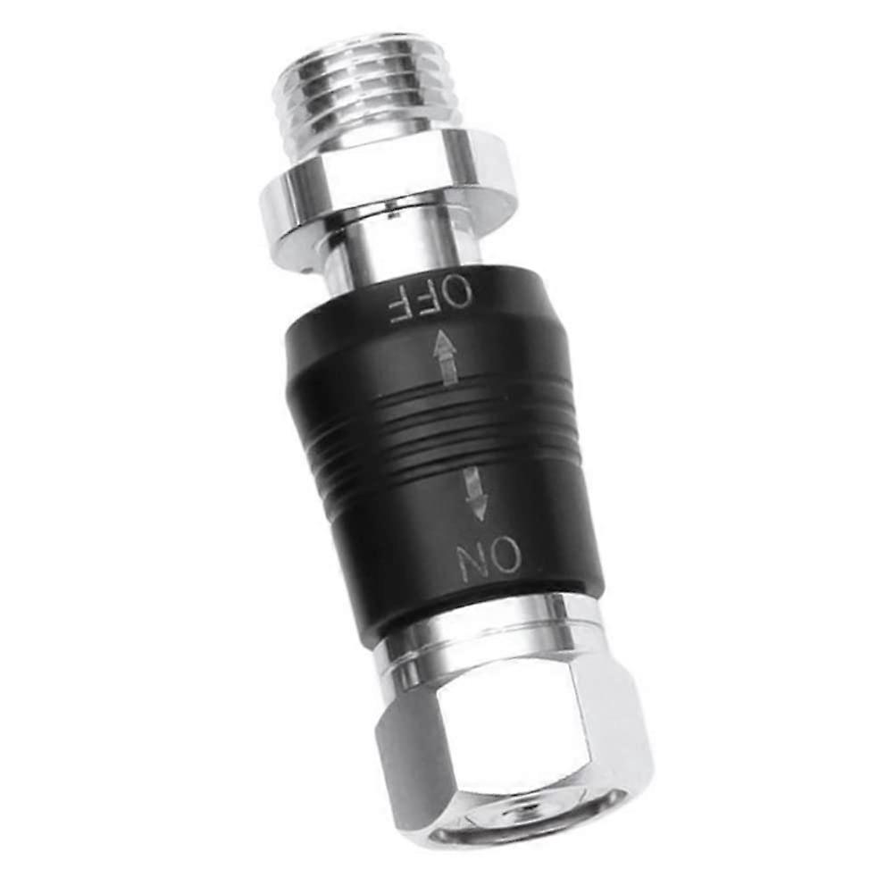 Diving regulator adapter 9/16 thread connection with ONOFF switch BCD valve medium pressure replacement, style C