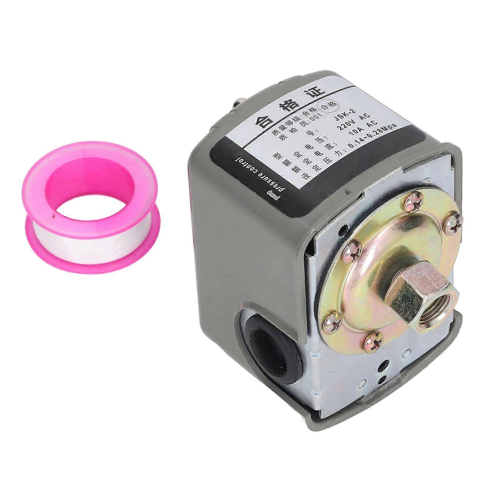 High quality  Well pump pressure switch water pressure switch adjustable pressure differen