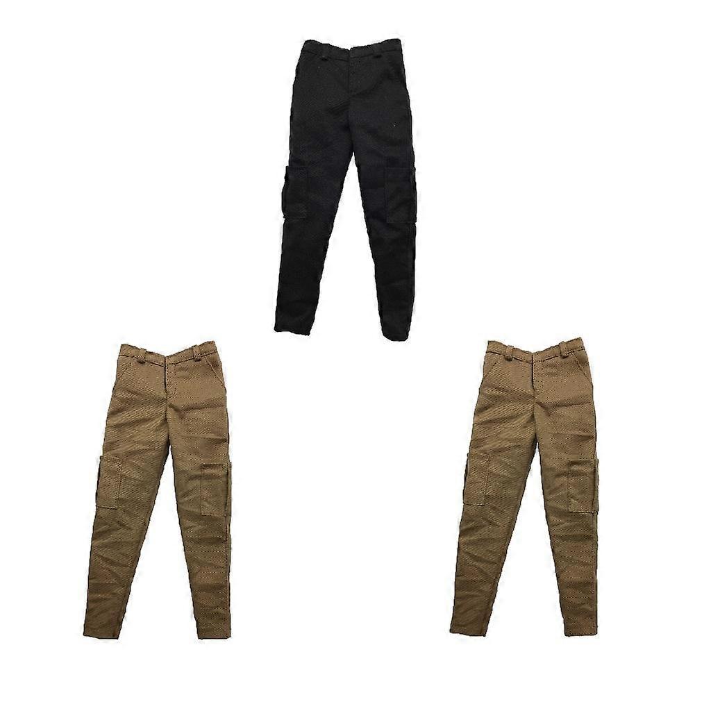 1/6 Männliche Freizeithose 3 Stück Actionfigur