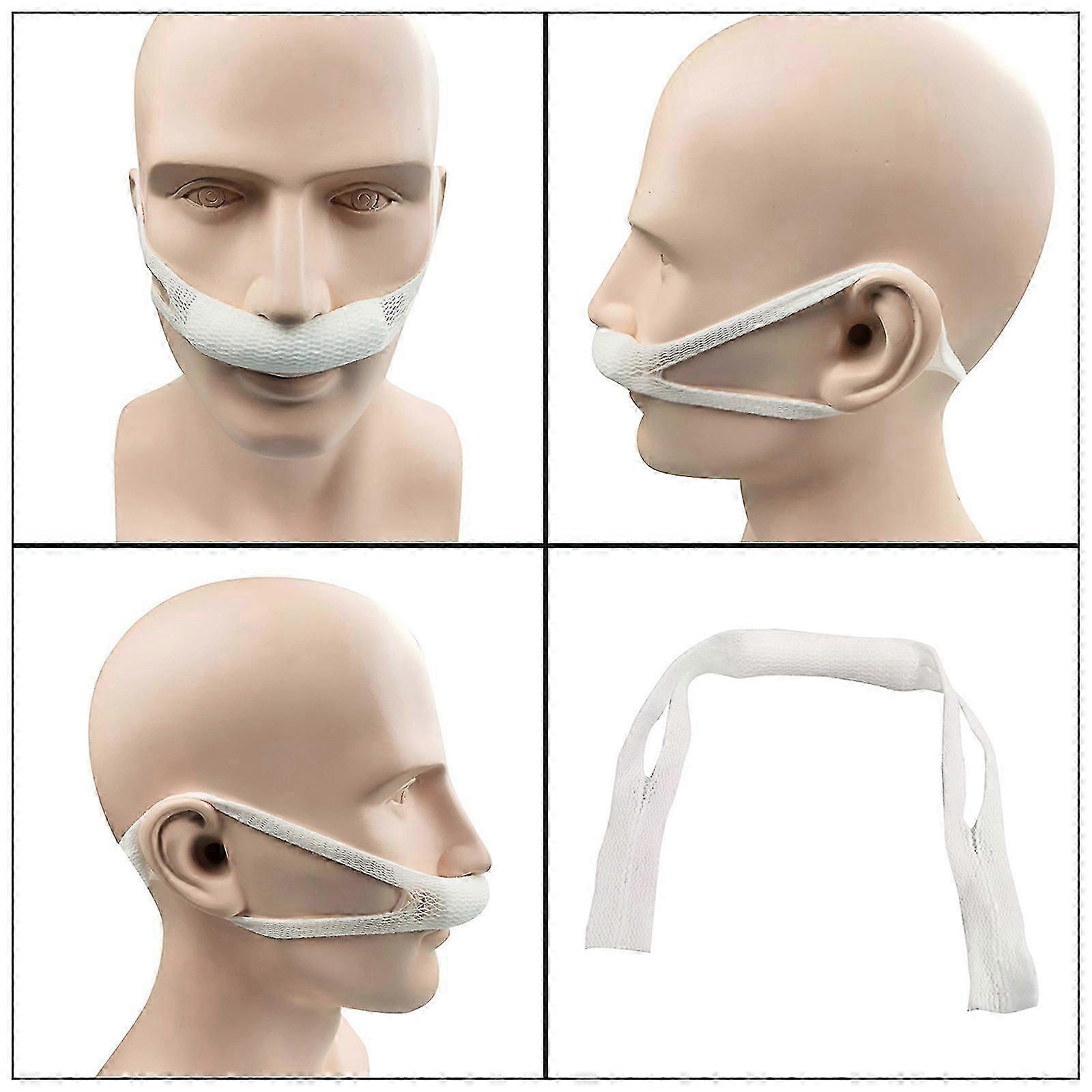 Elastic Nose Bandage,External Nasal Bandage Running Nose Stopper with Highs Absorption Capacity for Women Men Gifts White