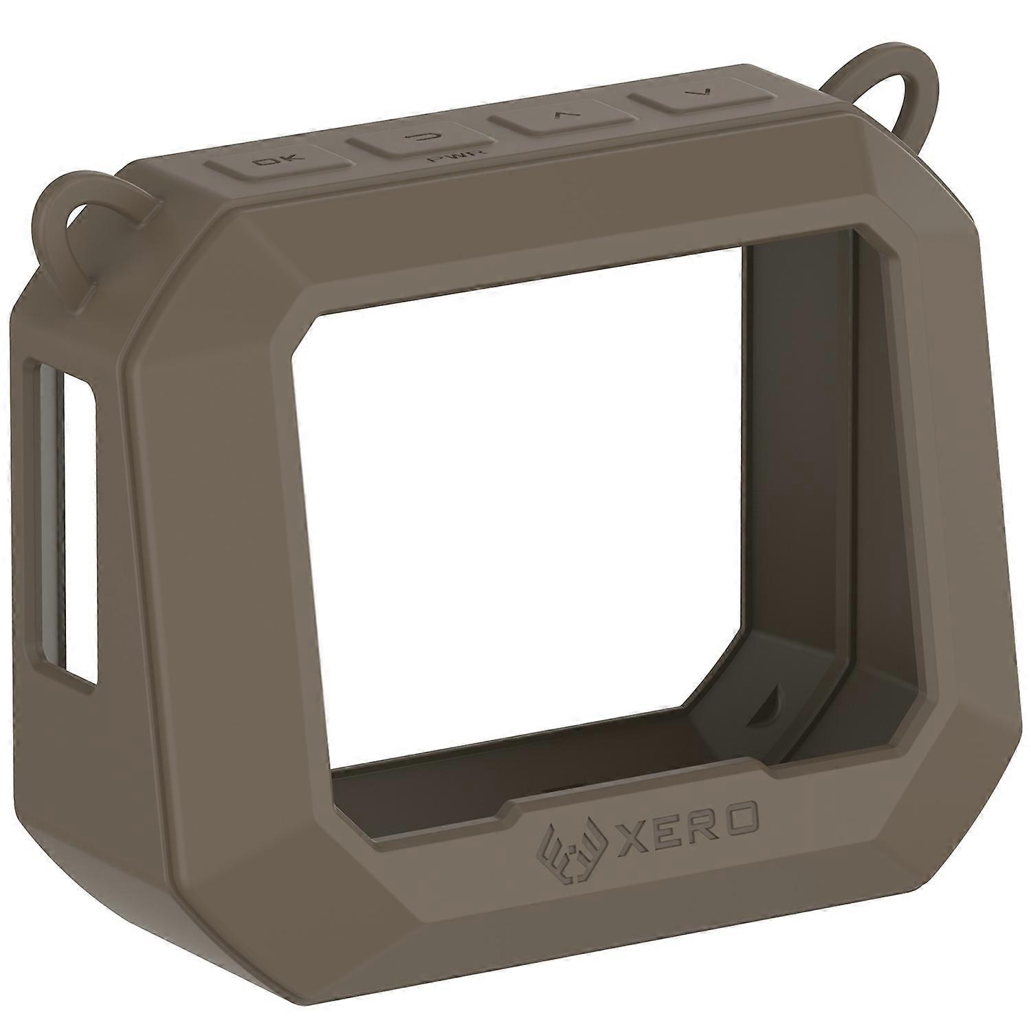 Pour Garmin Xero C1 Pro Silicone Case Chronographe Housse de Protection - Tan