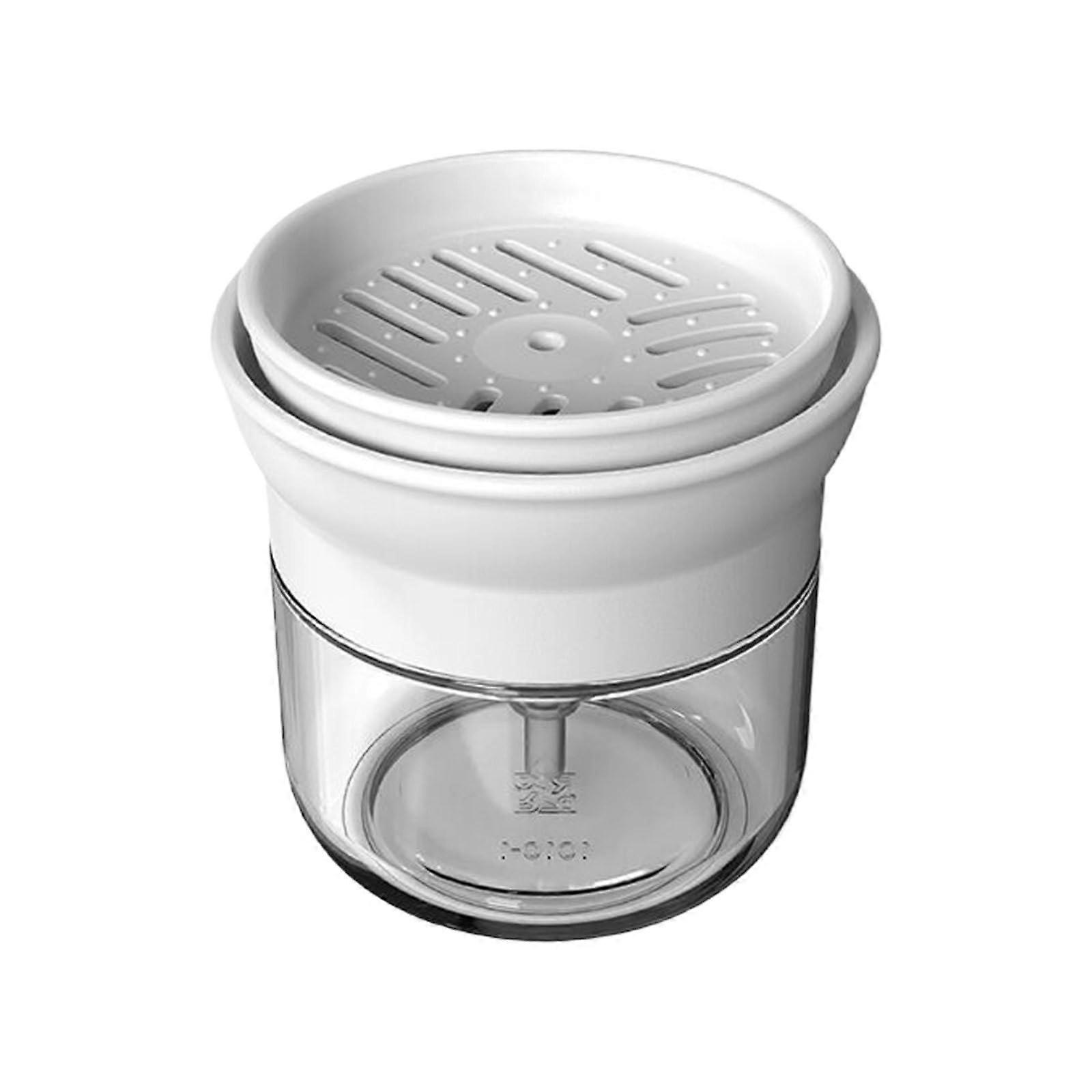 Porte-bouteille de pompe à savon magnétique rechargeable 280ml / 9.9oz