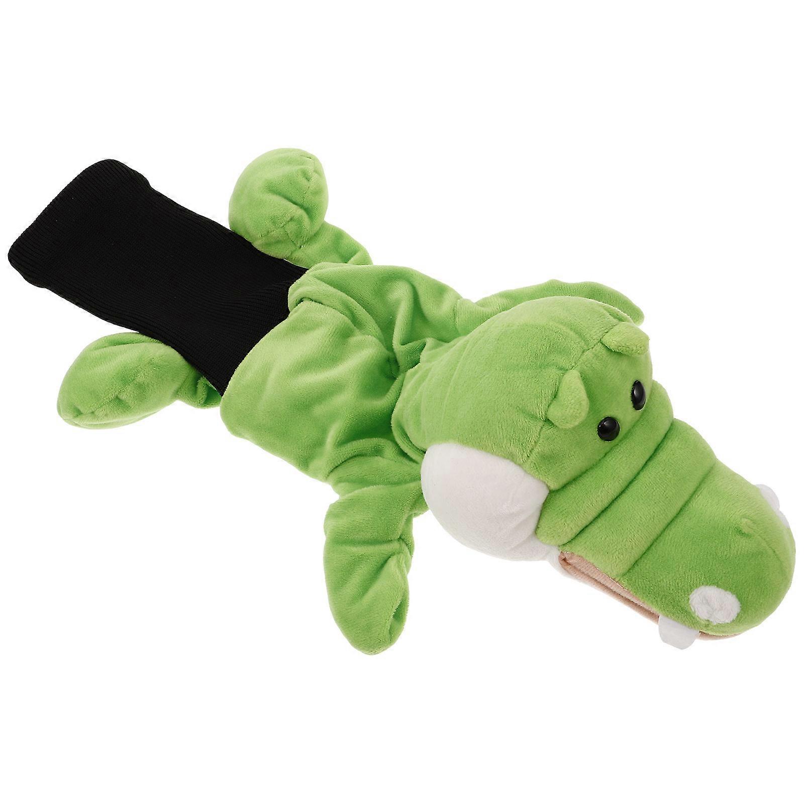 Funny Animal Design Green Plush Golf Club Cover for Driver Head