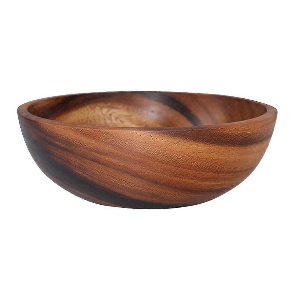 Wooden Salad Bowl & Food Bowl for Snacks, Fruits, Everyday Use – Elegant Tableware for Parties and Gatherings