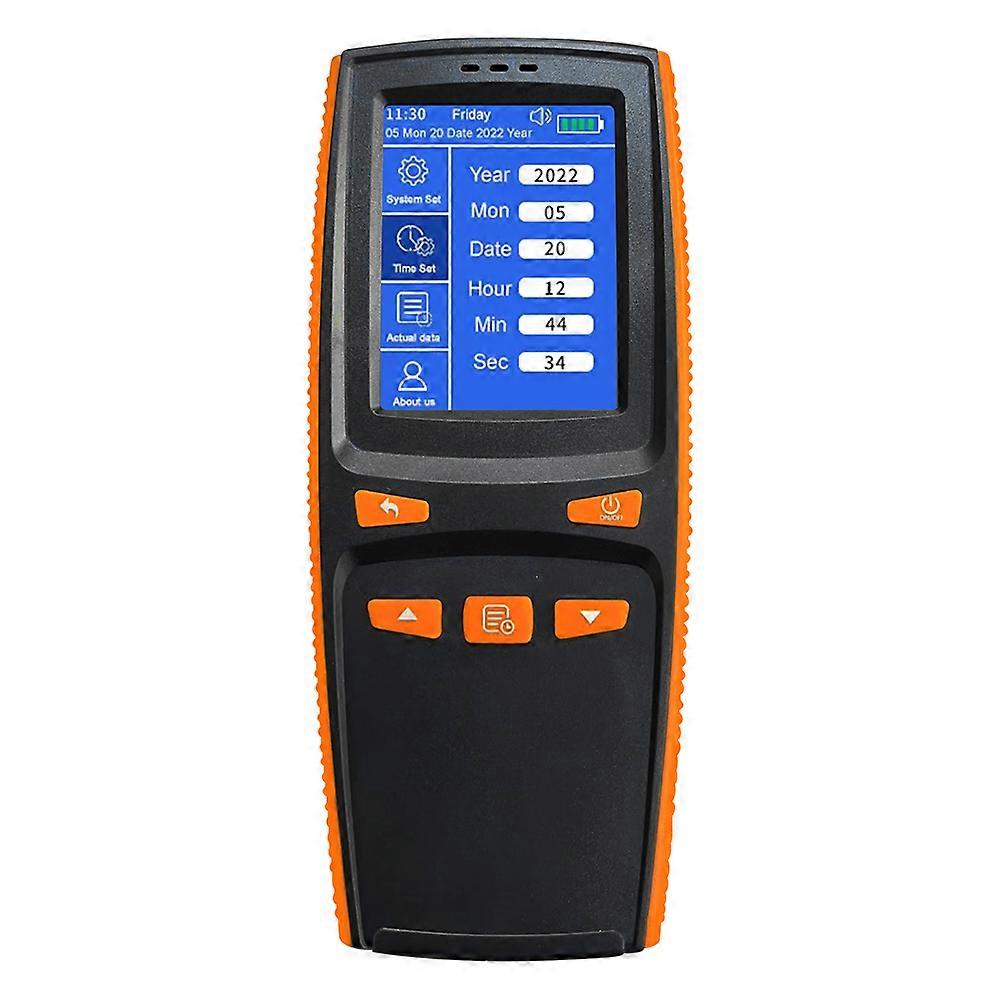 Portable Ozone Analyzer Multifunctional O3 Ozone Meter Air Detector Intelligent Sensor Ozone Meter Air Quality Pollution Monitor