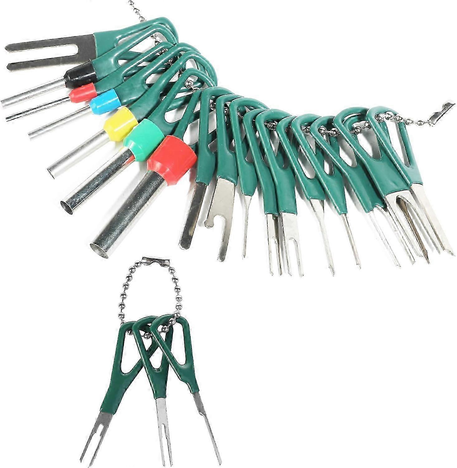 21Pcs Terminal Ejector Kit - Car Electrical Pin Removal Tool Set