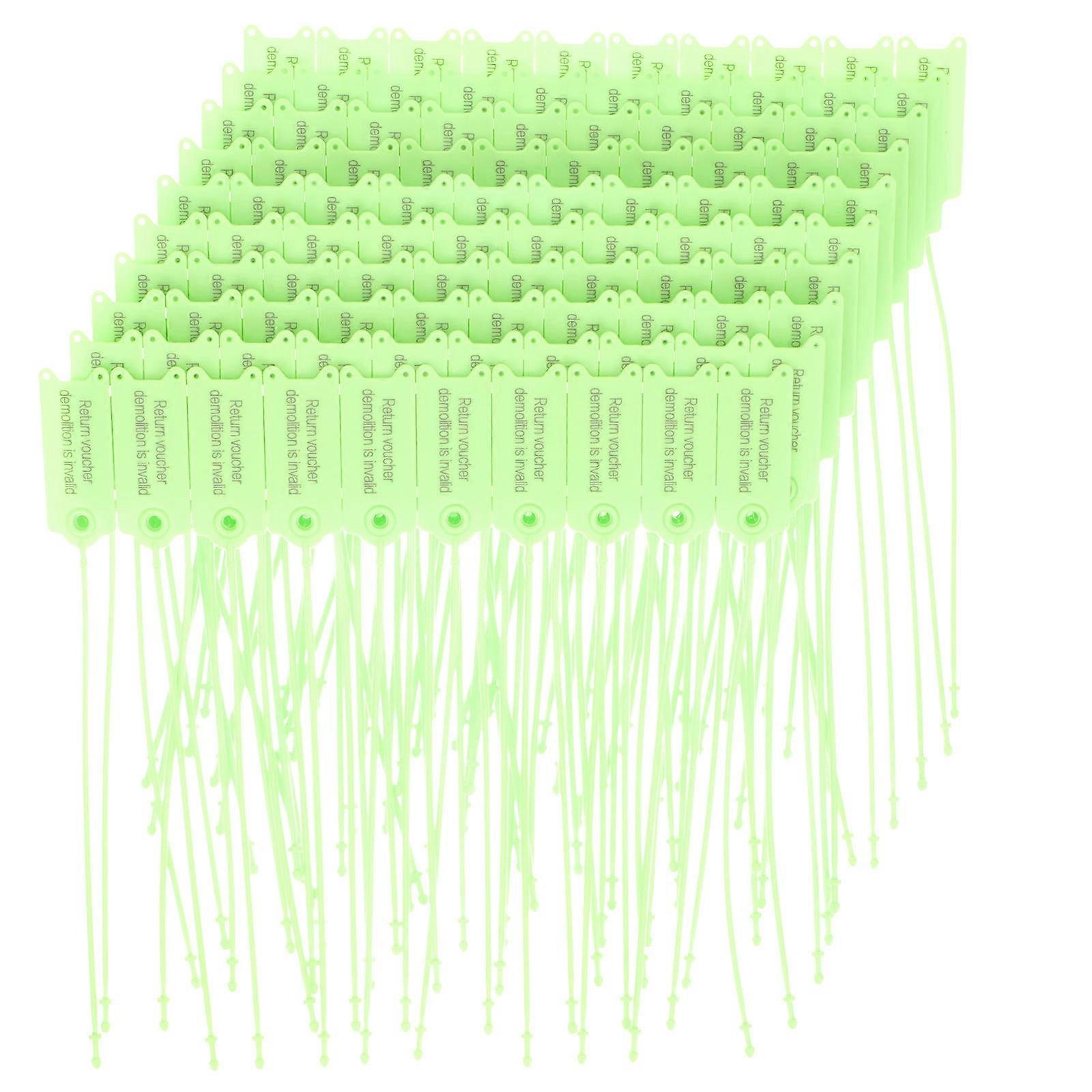Zip Ties With Label Tags Cable Tie Markers Self-Locking Hospital Use 19x2cm 100Set