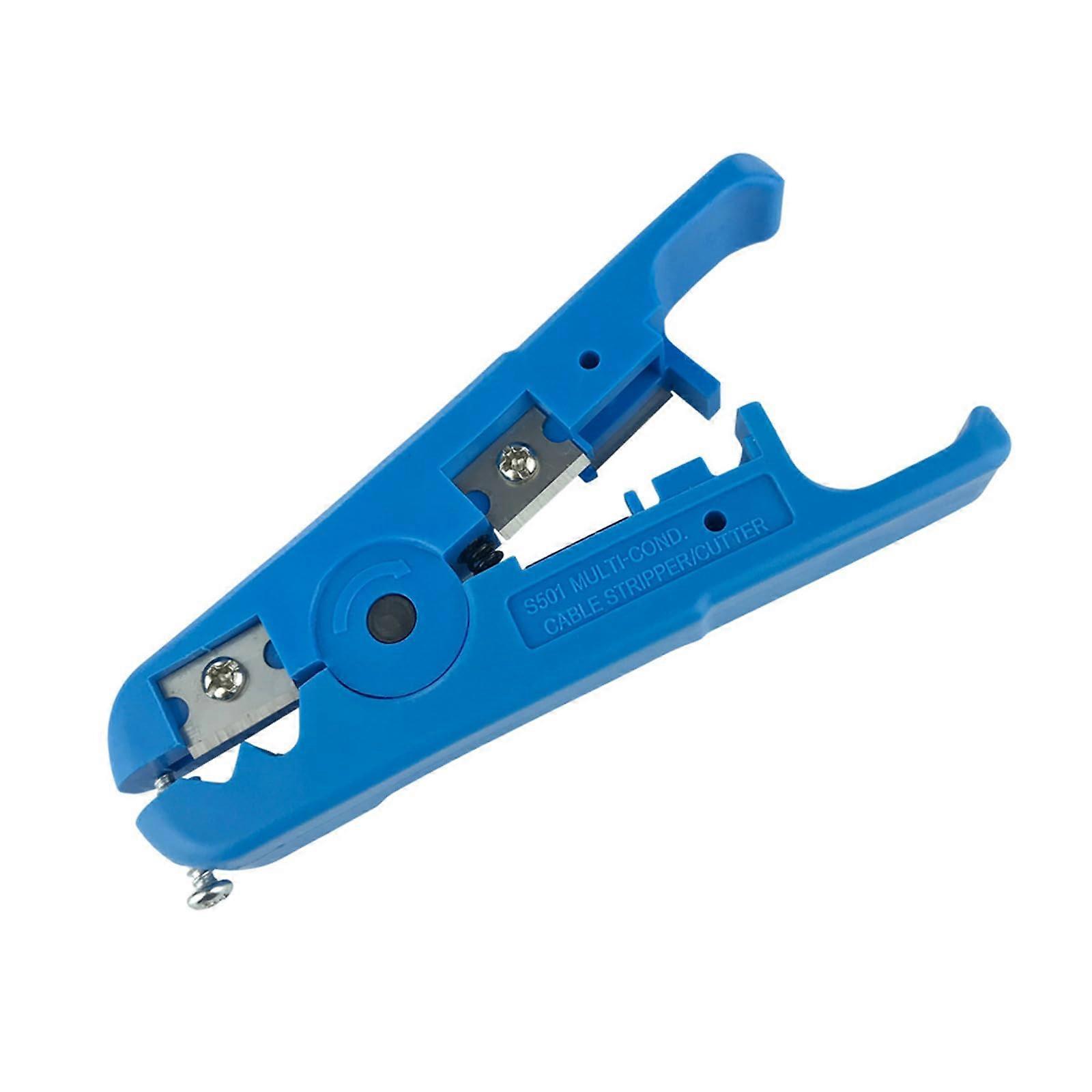 Cable Stripper Hand Tool Pliers for Wire Stripper Crimp Tool Multi Tool Multi Wire Stripper Electrician Wire Stripper Blue Blister Packagi