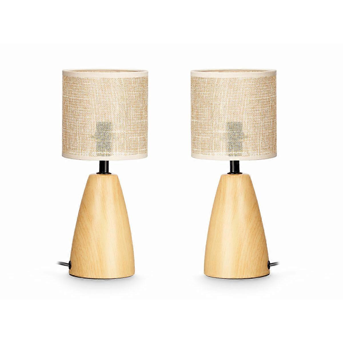 Desk lamp Brown 60 W 2 Units