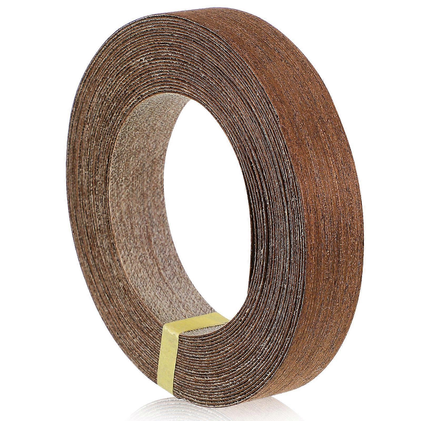 Natural Birch Wood Veneer Roll Edge Banding for Furniture Restoration and Cabinet Repair – Seamless Fine Grain Veneer Strips