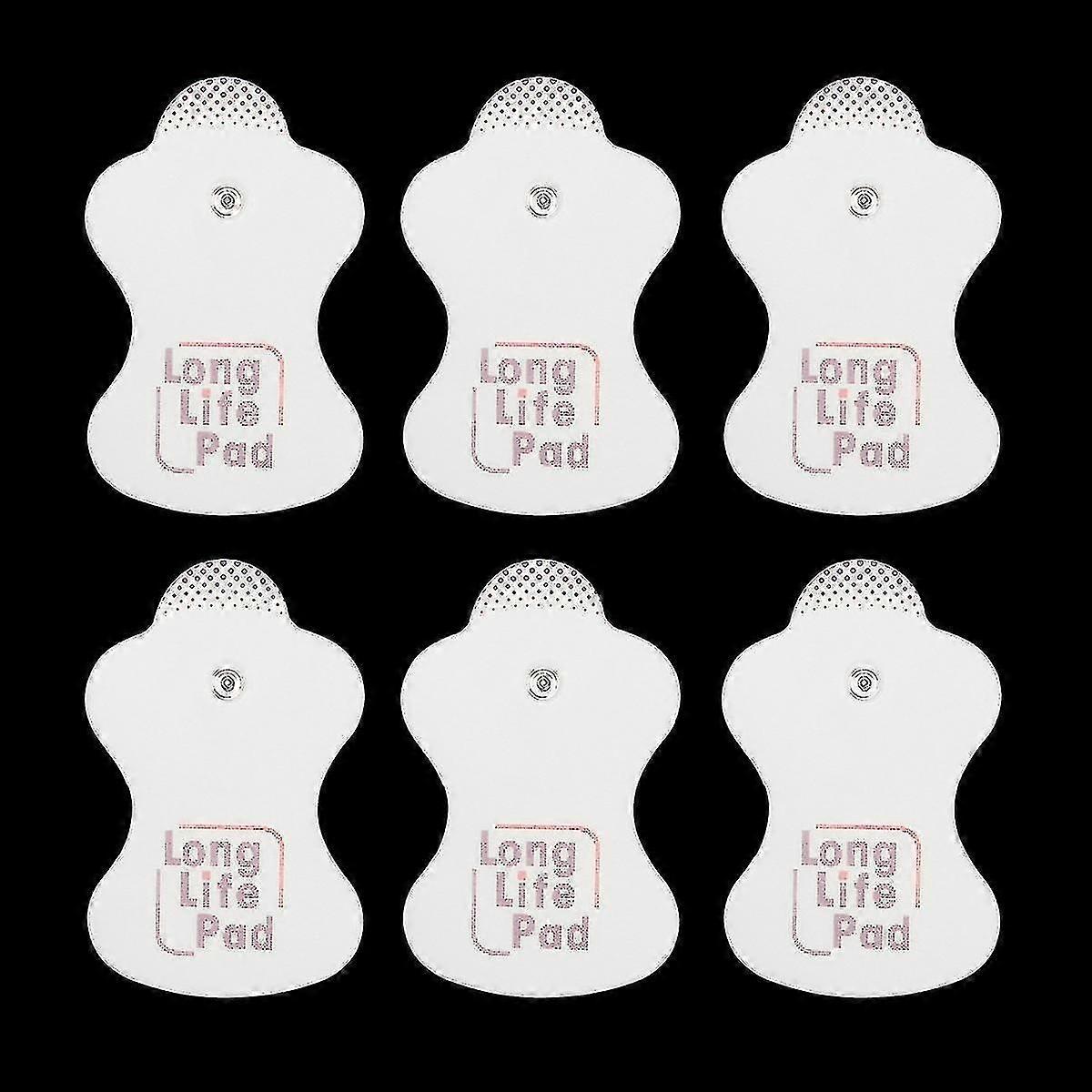 12pcs / 6PairsオムロンマッサージャーElepulsロングライフパッドの交換